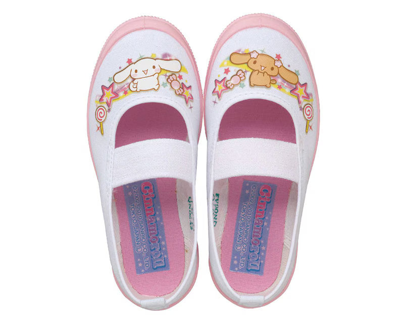 아사히 키즈 신발 일본 학교 실내화 산리오 시나몬롤 핑크 컬러
