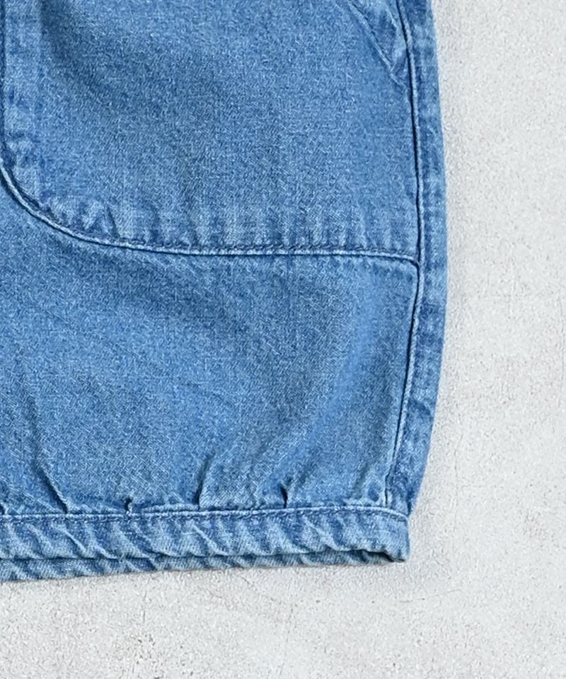 마키즈 바지 일본 MARKEY'S 반바지 데님 포켓 실루엣 핫팬츠 2컬러