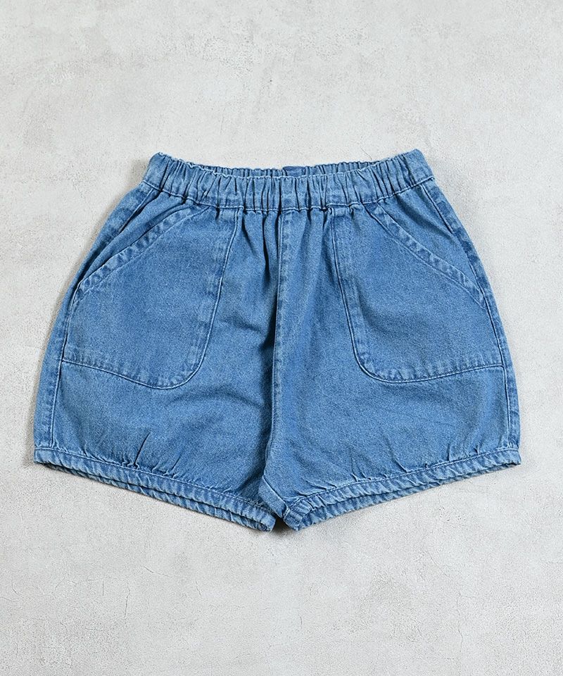 마키즈 바지 일본 MARKEY'S 반바지 데님 포켓 실루엣 핫팬츠 2컬러