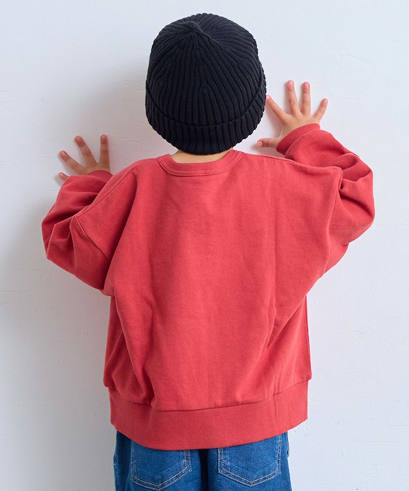 Makiz Kids T-shirt Japanese long-sleeved tee boa fleece snap jacket style 4 colors 