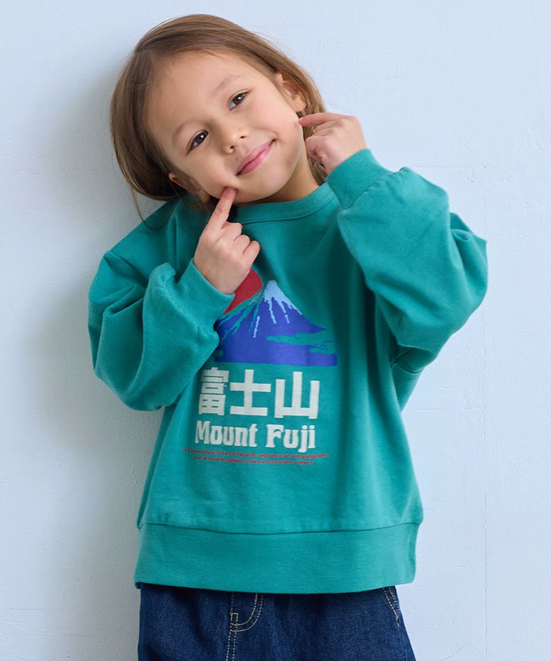 Makiz Kids T-shirt Japanese long-sleeved tee boa fleece snap jacket style 4 colors 