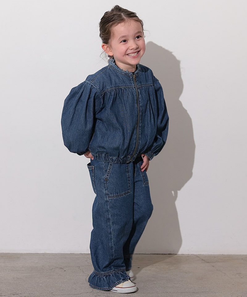 Makiz Kids T-shirt Japanese long-sleeved tee boa fleece snap jacket style 4 colors 