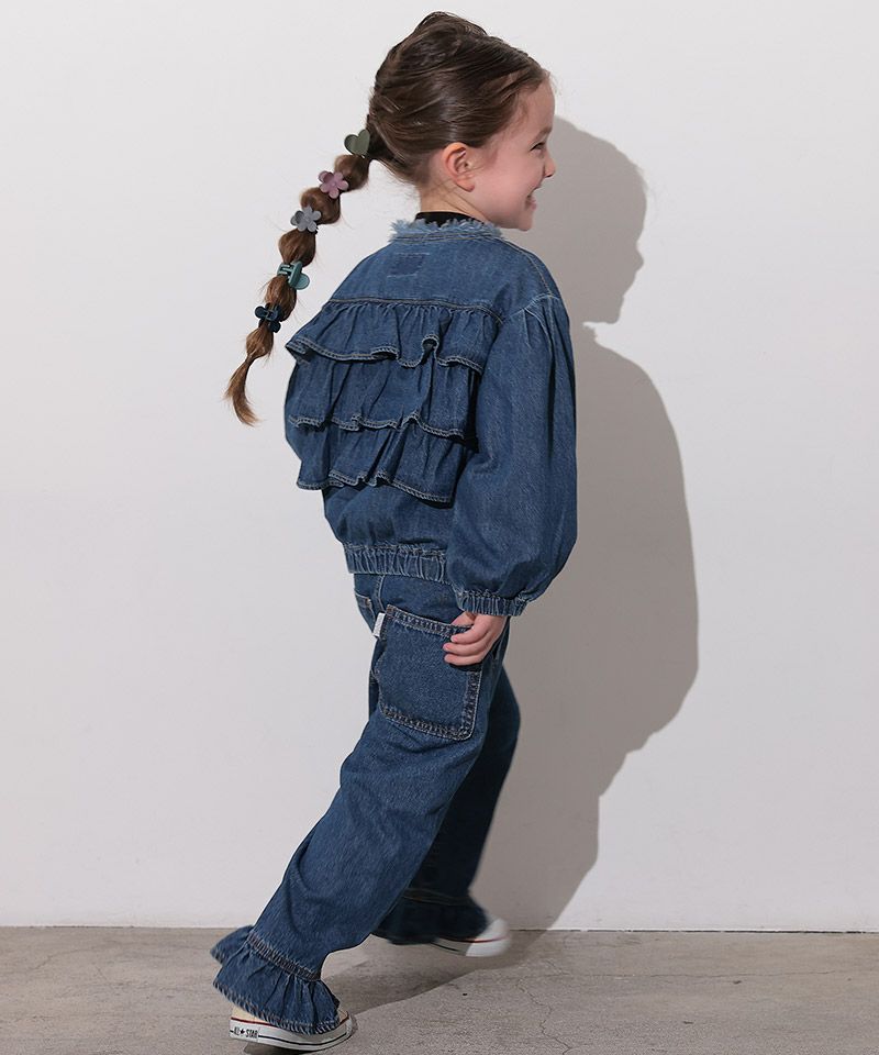 Makiz Kids T-shirt Japanese long-sleeved tee boa fleece snap jacket style 4 colors 