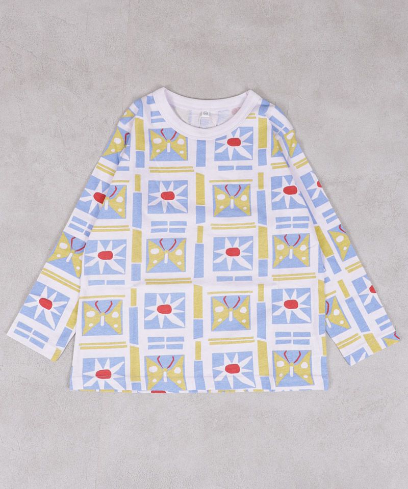 Makiz Kids T-shirt Japanese long-sleeved tee boa fleece snap jacket style 4 colors 