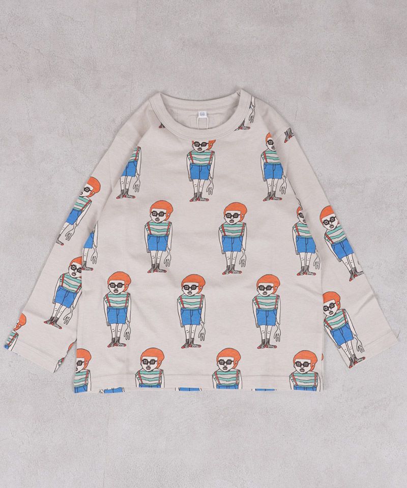 Makiz Kids T-shirt Japanese long-sleeved tee boa fleece snap jacket style 4 colors 