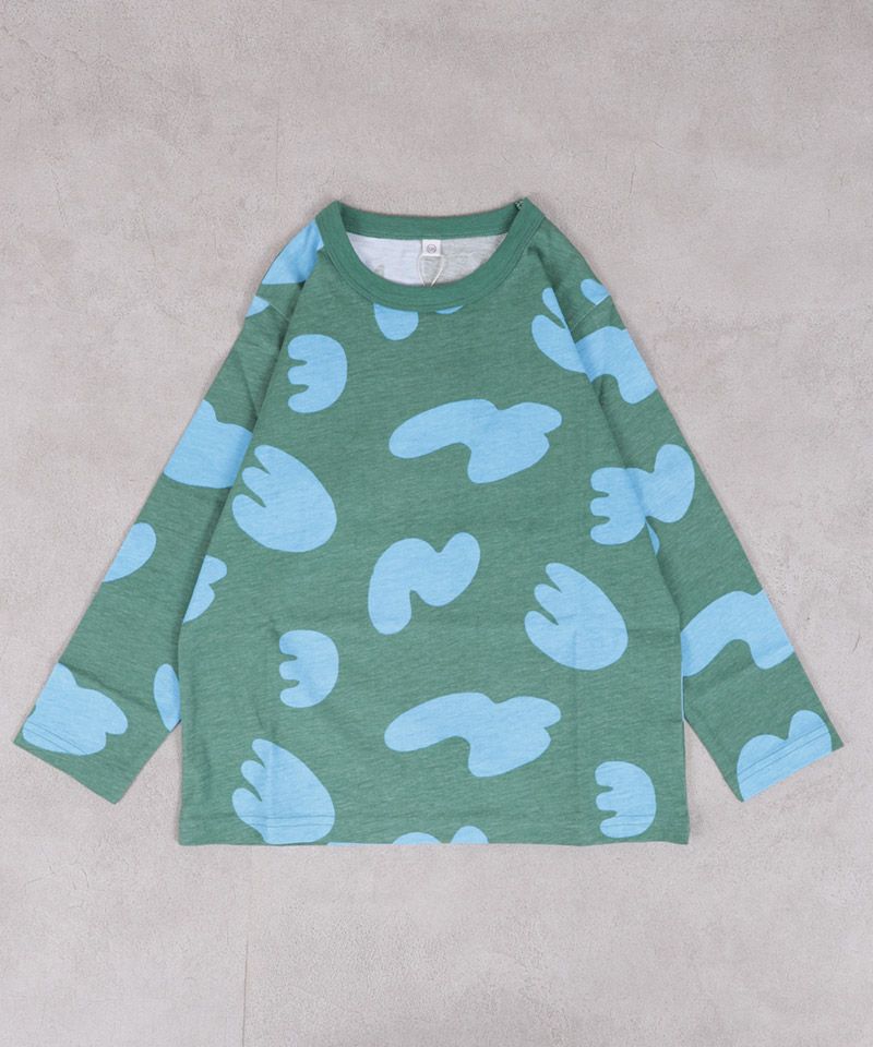 Makiz Kids T-shirt Japanese long-sleeved tee boa fleece snap jacket style 4 colors 