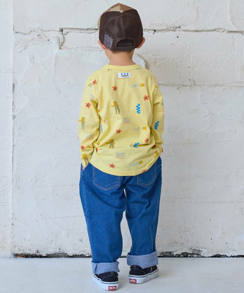 Makiz Kids T-shirt Japanese long-sleeved tee boa fleece snap jacket style 4 colors 