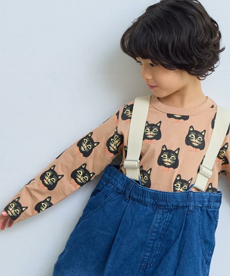 Makiz Kids T-shirt Japanese long-sleeved tee boa fleece snap jacket style 4 colors 