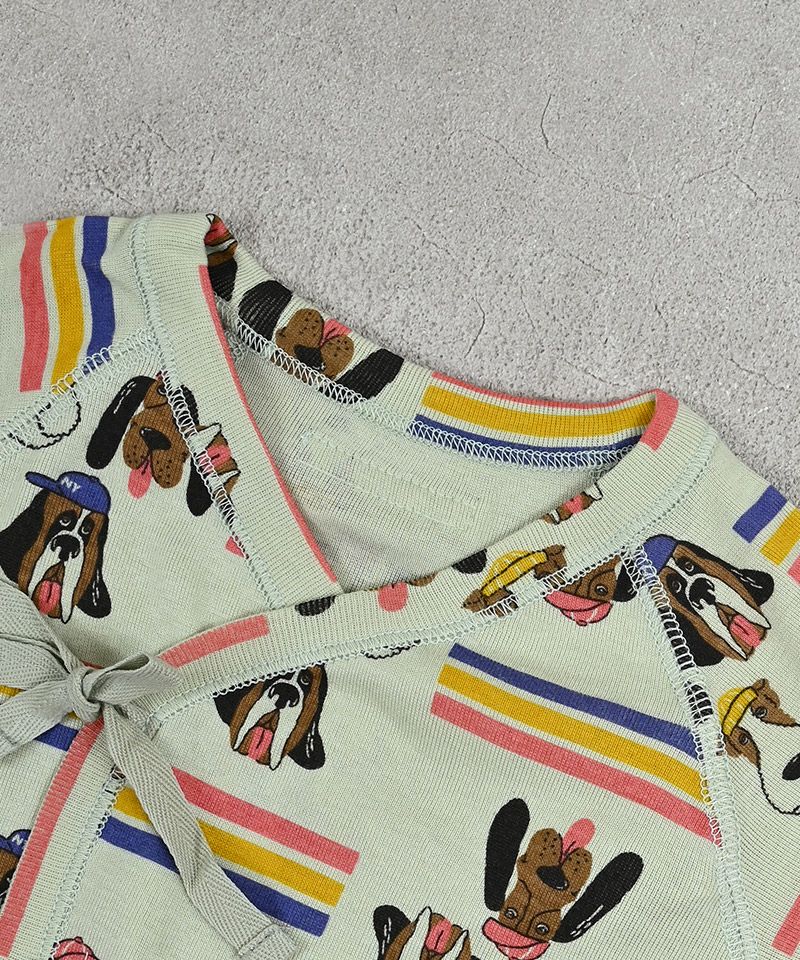 마키즈 베이비 바디수트 일본 아기 신생아 룸파스 반팔 콤비 속옷 자동차 동물 디자인 4컬러