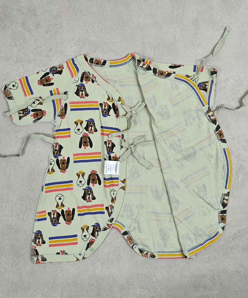 마키즈 베이비 바디수트 일본 아기 신생아 룸파스 반팔 콤비 속옷 자동차 동물 디자인 4컬러