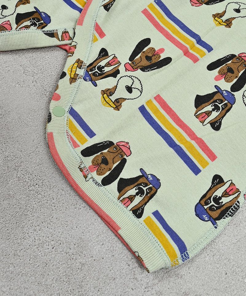 마키즈 베이비 바디수트 일본 아기 신생아 룸파스 반팔 콤비 속옷 자동차 동물 디자인 4컬러