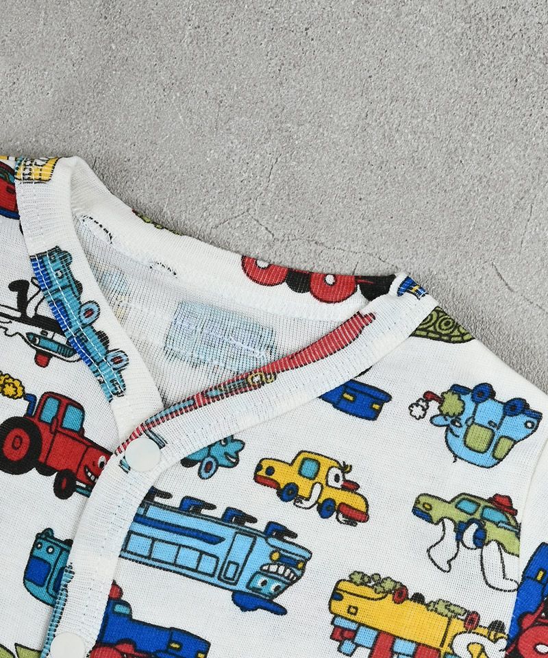 Makiz Kids T-shirt Japanese long-sleeved tee boa fleece snap jacket style 4 colors 