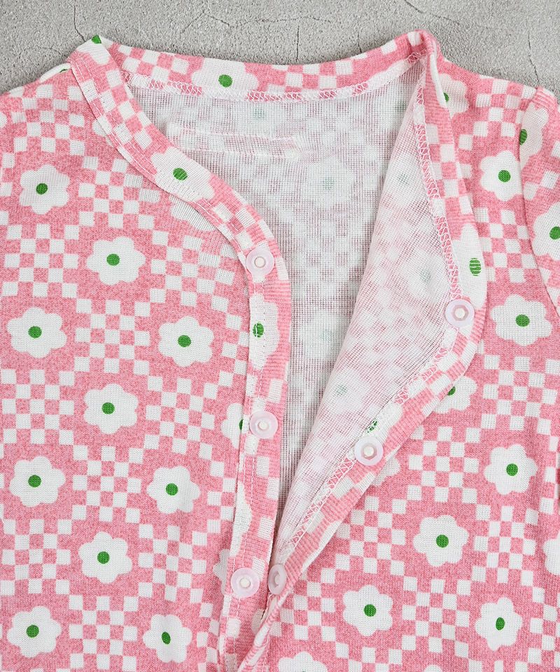 Makiz Kids T-shirt Japanese long-sleeved tee boa fleece snap jacket style 4 colors 