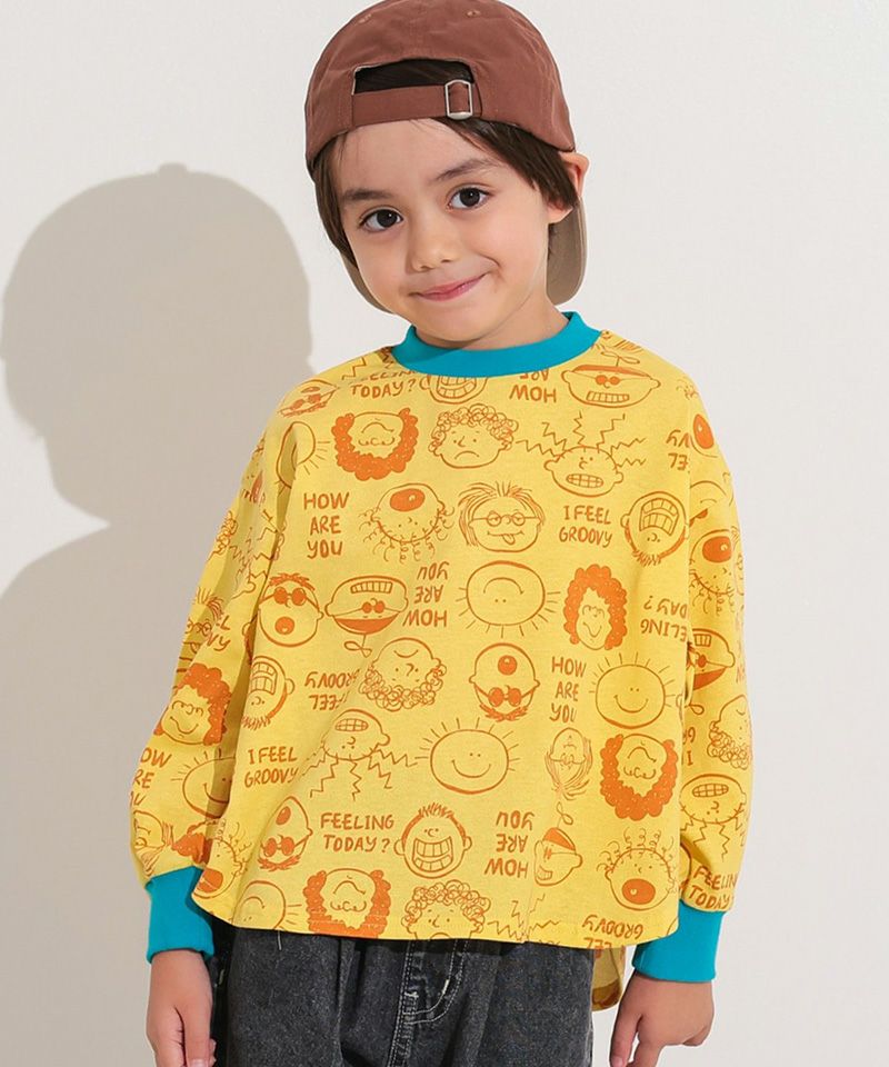 Makiz Kids T-shirt Japanese long-sleeved tee boa fleece snap jacket style 4 colors 