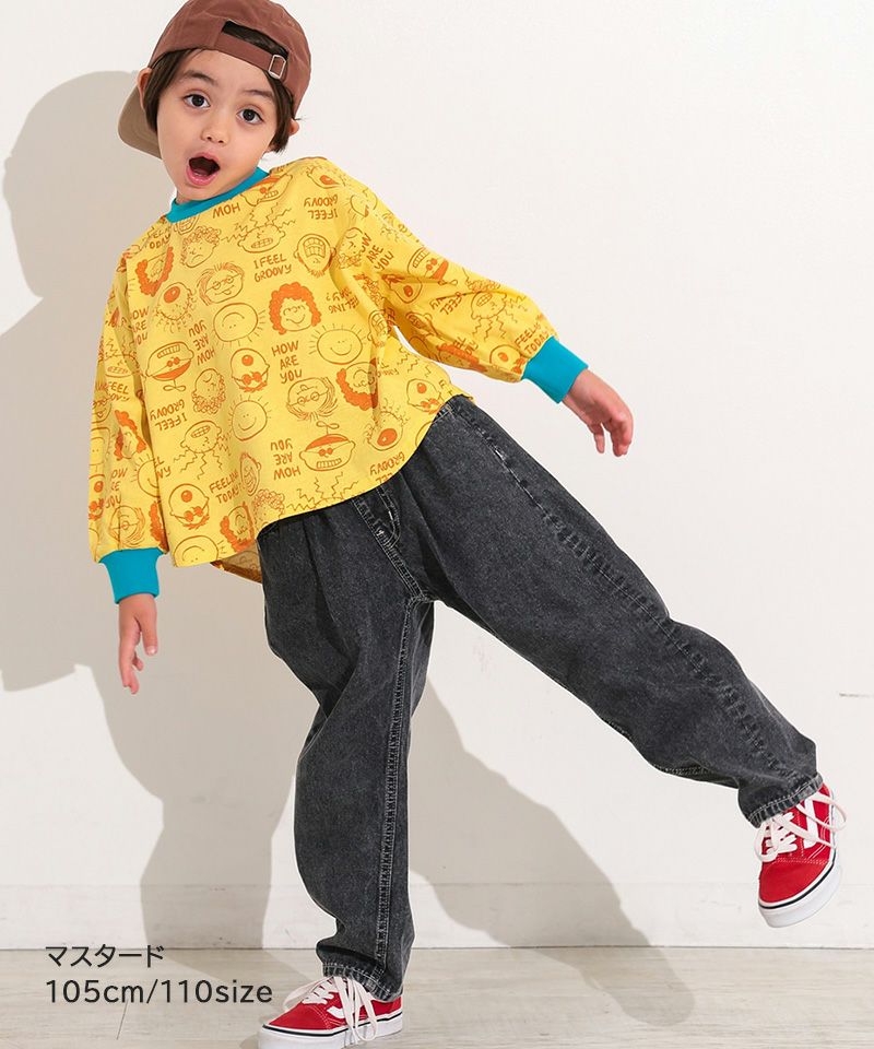 Makiz Kids T-shirt Japanese long-sleeved tee boa fleece snap jacket style 4 colors 