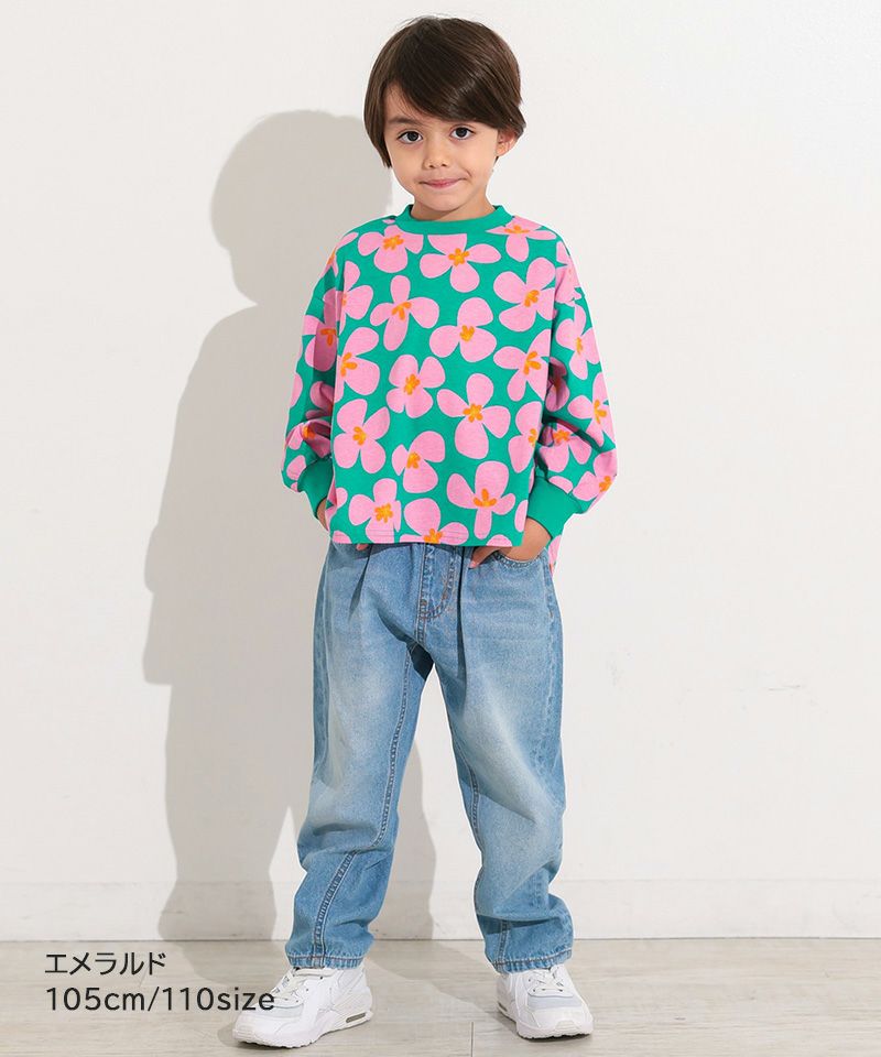 Makiz Kids T-shirt Japanese long-sleeved tee boa fleece snap jacket style 4 colors 