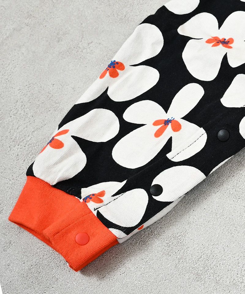 Makiz Kids T-shirt Japanese long-sleeved tee boa fleece snap jacket style 4 colors 