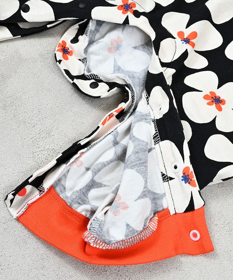 Makiz Kids T-shirt Japanese long-sleeved tee boa fleece snap jacket style 4 colors 