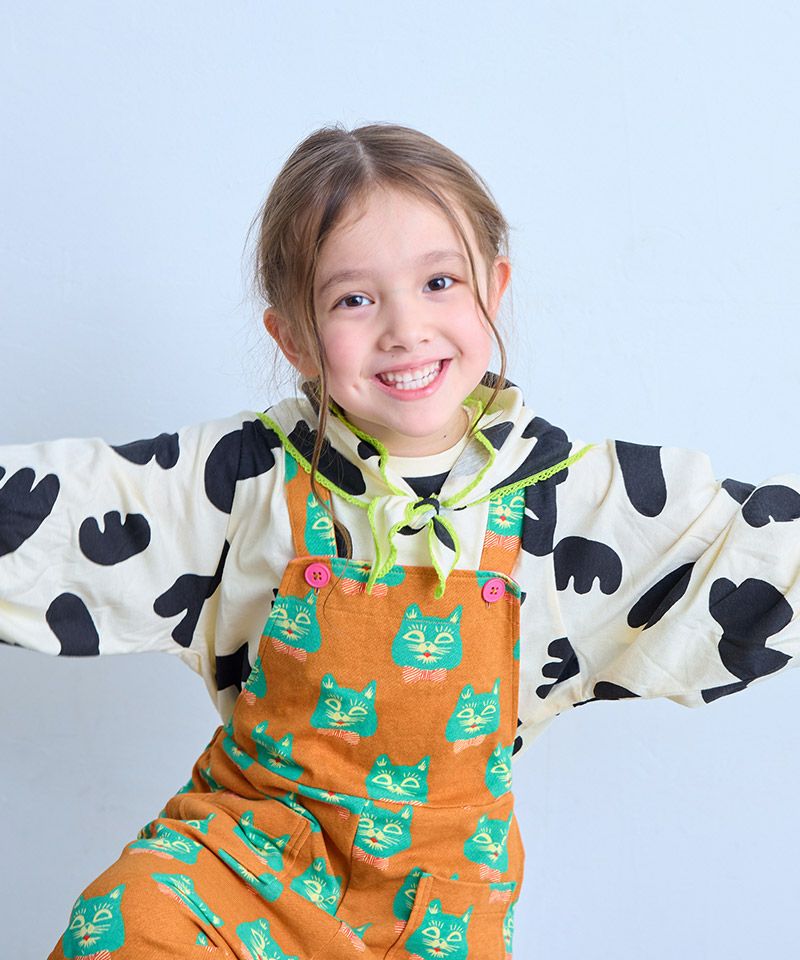 Makiz Kids T-shirt Japanese long-sleeved tee boa fleece snap jacket style 4 colors 