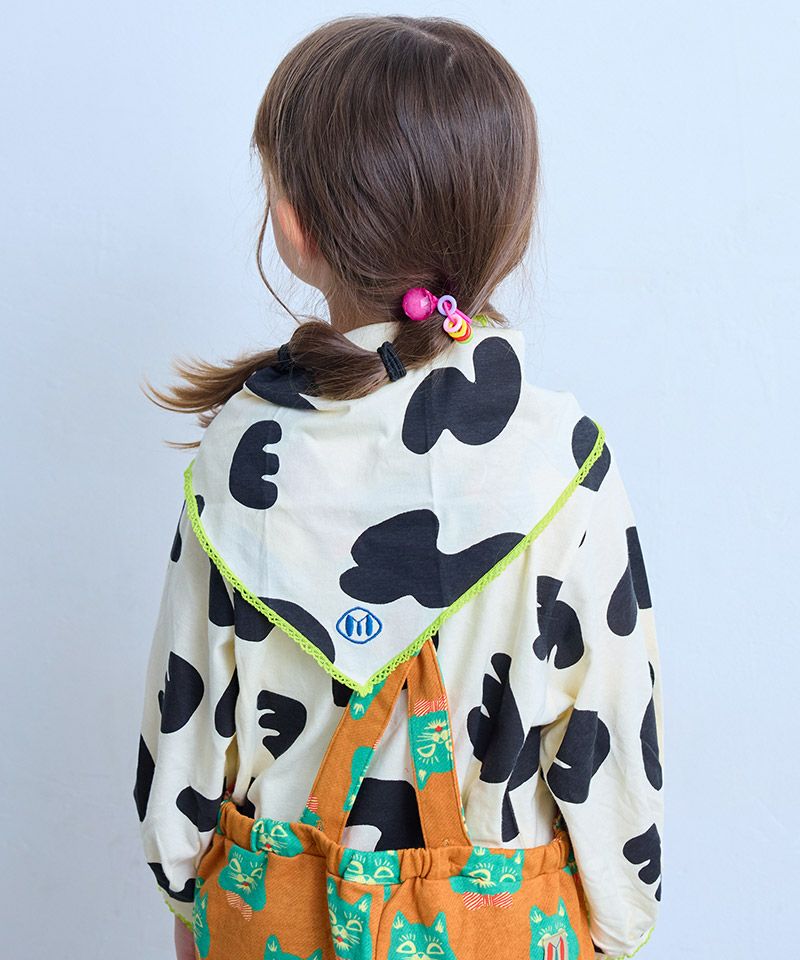 Makiz Kids T-shirt Japanese long-sleeved tee boa fleece snap jacket style 4 colors 