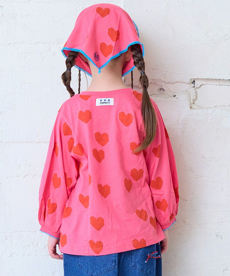 Makiz Kids T-shirt Japanese long-sleeved tee boa fleece snap jacket style 4 colors 