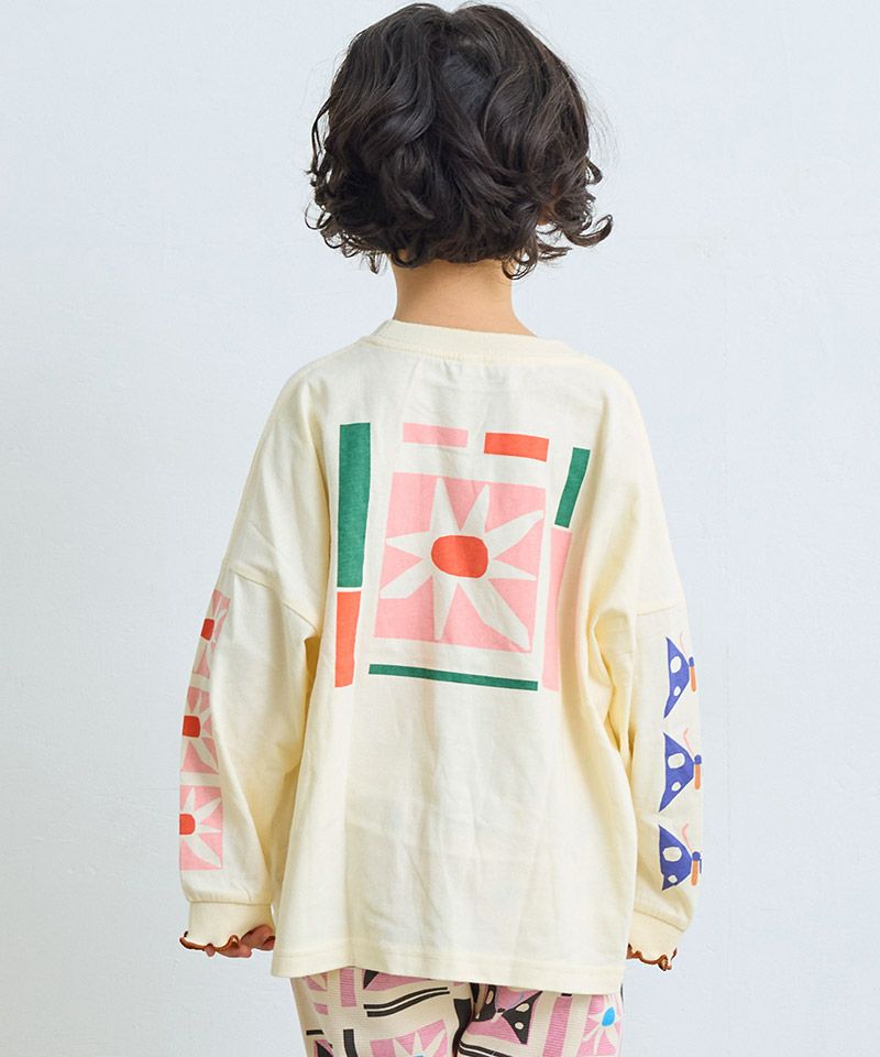 Makiz Kids T-shirt Japanese long-sleeved tee boa fleece snap jacket style 4 colors 