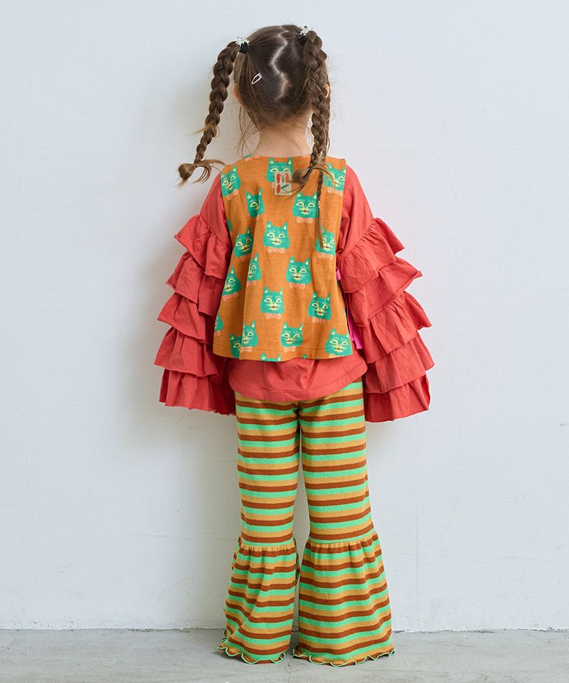 Makiz Kids T-shirt Japanese long-sleeved tee boa fleece snap jacket style 4 colors 