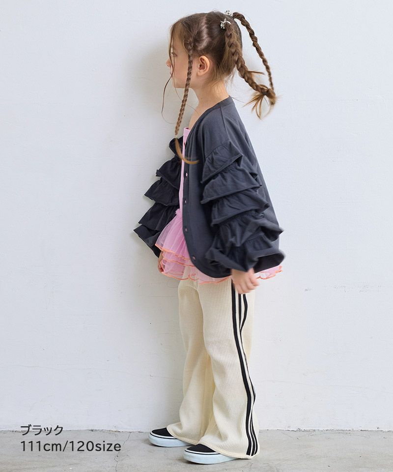 Makiz Kids T-shirt Japanese long-sleeved tee boa fleece snap jacket style 4 colors 