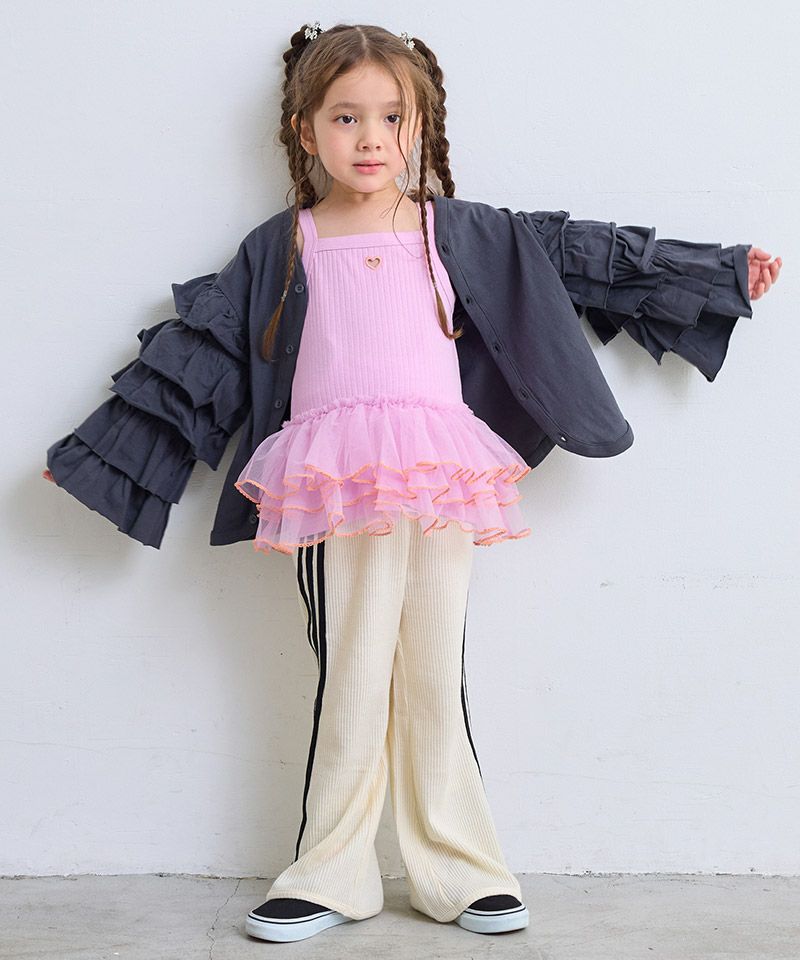 Makiz Kids T-shirt Japanese long-sleeved tee boa fleece snap jacket style 4 colors 