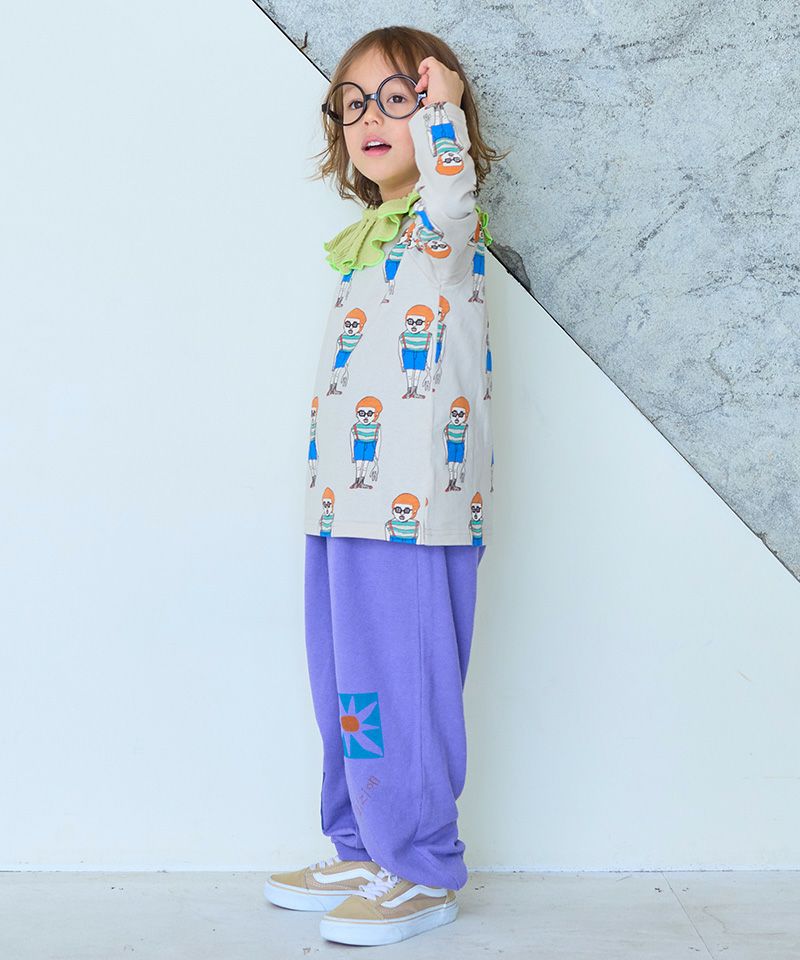 Makiz Kids T-shirt Japanese long-sleeved tee boa fleece snap jacket style 4 colors 