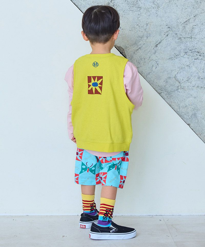 Makiz Kids T-shirt Japanese long-sleeved tee boa fleece snap jacket style 4 colors 