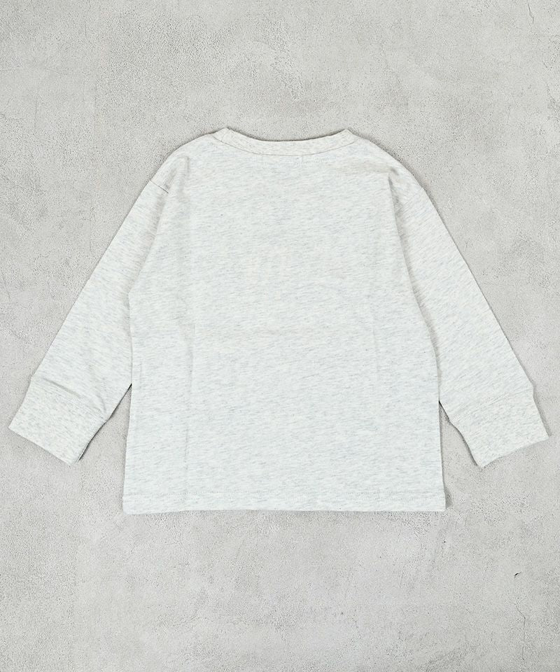 Makiz Kids T-shirt Japanese long-sleeved tee boa fleece snap jacket style 4 colors 