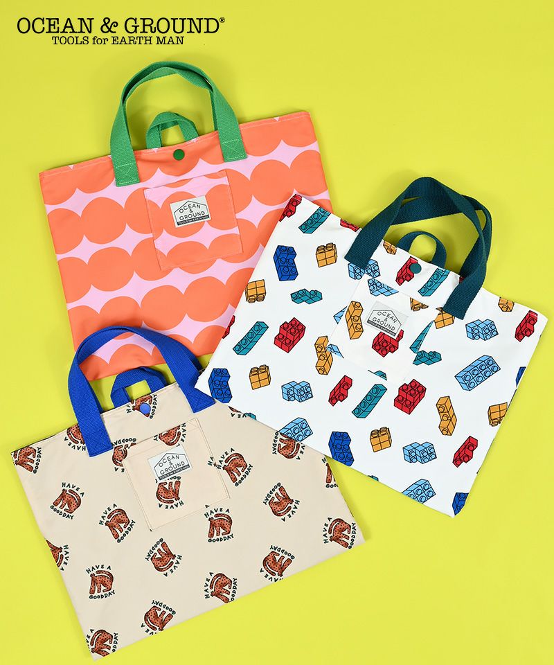 Ocean &amp; Ground Backpack Japanese Kids School Bag Daily Good Day Plus 6 Colors 