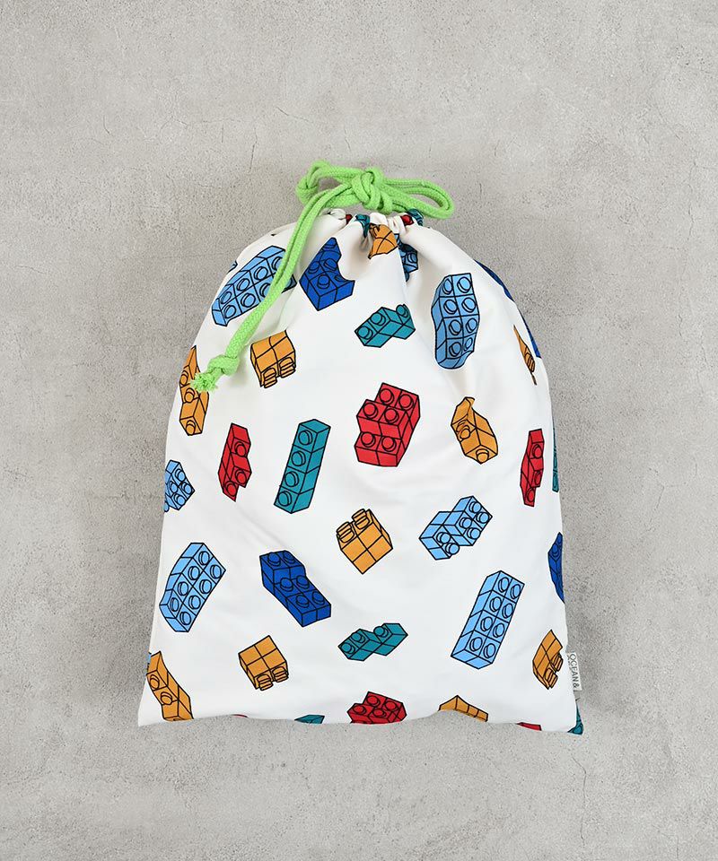 오션앤그라운드 키즈 가방 일본 학교 실내화 체육복 가방 3컬러