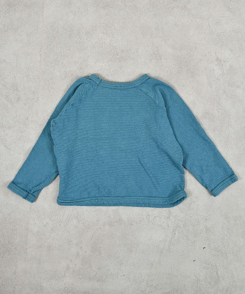 Makiz Kids T-shirt Japanese long-sleeved tee boa fleece snap jacket style 4 colors 