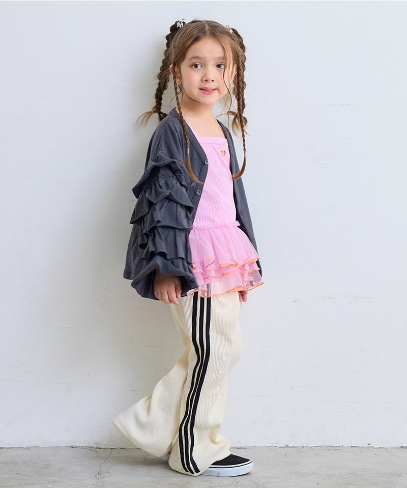 Makiz Kids T-shirt Japanese long-sleeved tee boa fleece snap jacket style 4 colors 