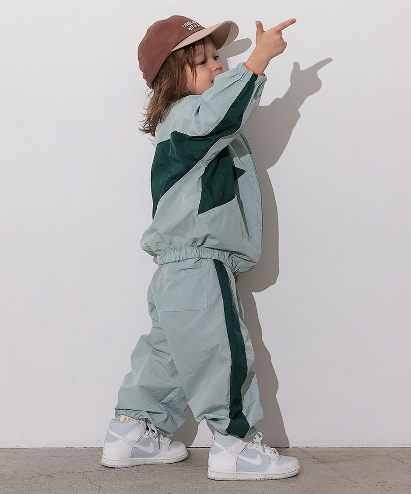 Makiz Kids T-shirt Japanese long-sleeved tee boa fleece snap jacket style 4 colors 