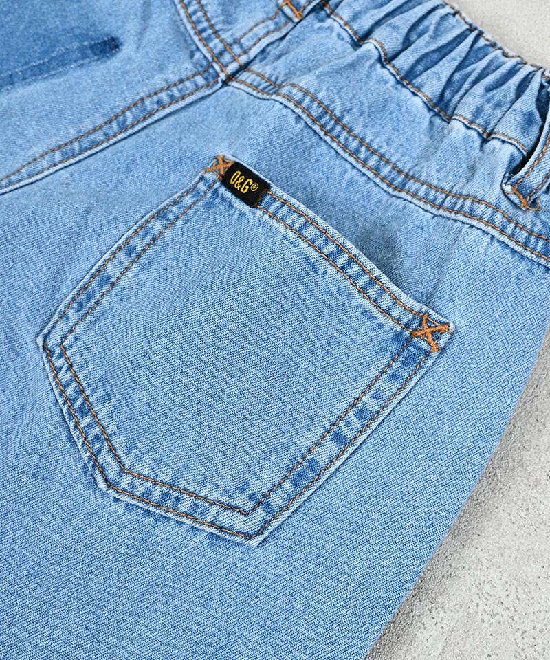 마키즈 키즈 바지 일본 청바지 릴렉스핏 테이퍼드 데님 팬츠 2컬러