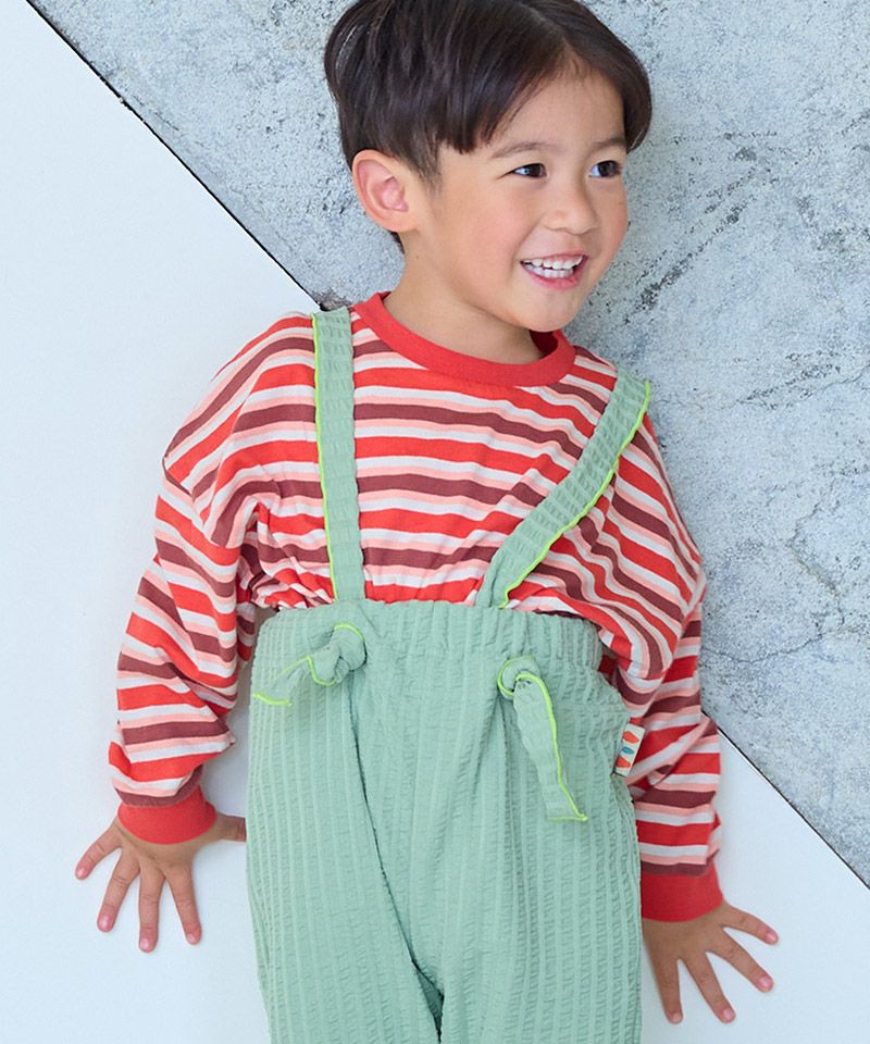 Makiz Kids T-shirt Japanese long-sleeved tee boa fleece snap jacket style 4 colors 