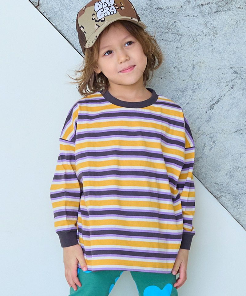 Makiz Kids T-shirt Japanese long-sleeved tee boa fleece snap jacket style 4 colors 