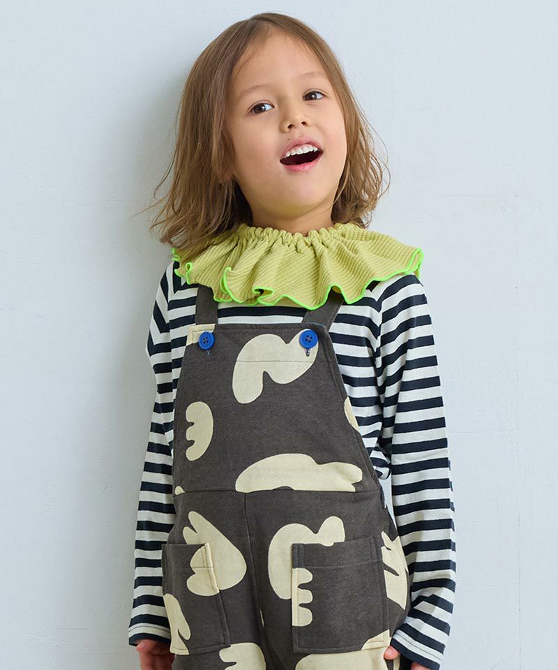 Makiz Kids T-shirt Japanese long-sleeved tee boa fleece snap jacket style 4 colors 