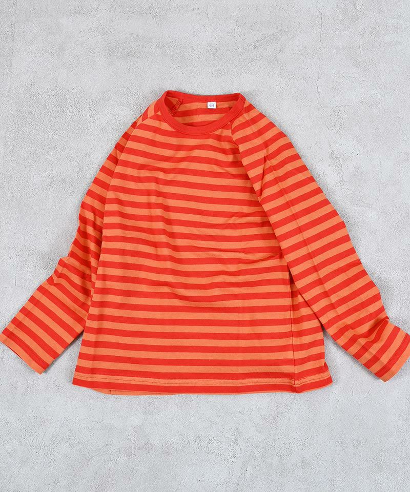 마키즈 키즈 티셔츠 일본 긴팔티 색소메 테두리 컷소우 5컬러