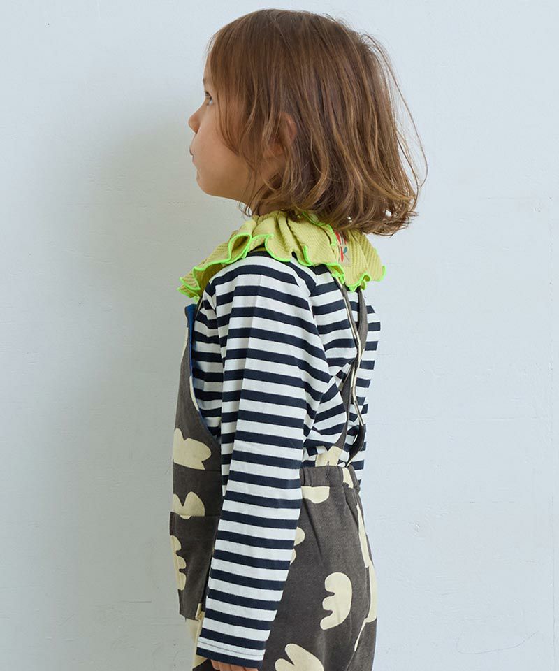 마키즈 키즈 티셔츠 일본 긴팔티 색소메 테두리 컷소우 5컬러