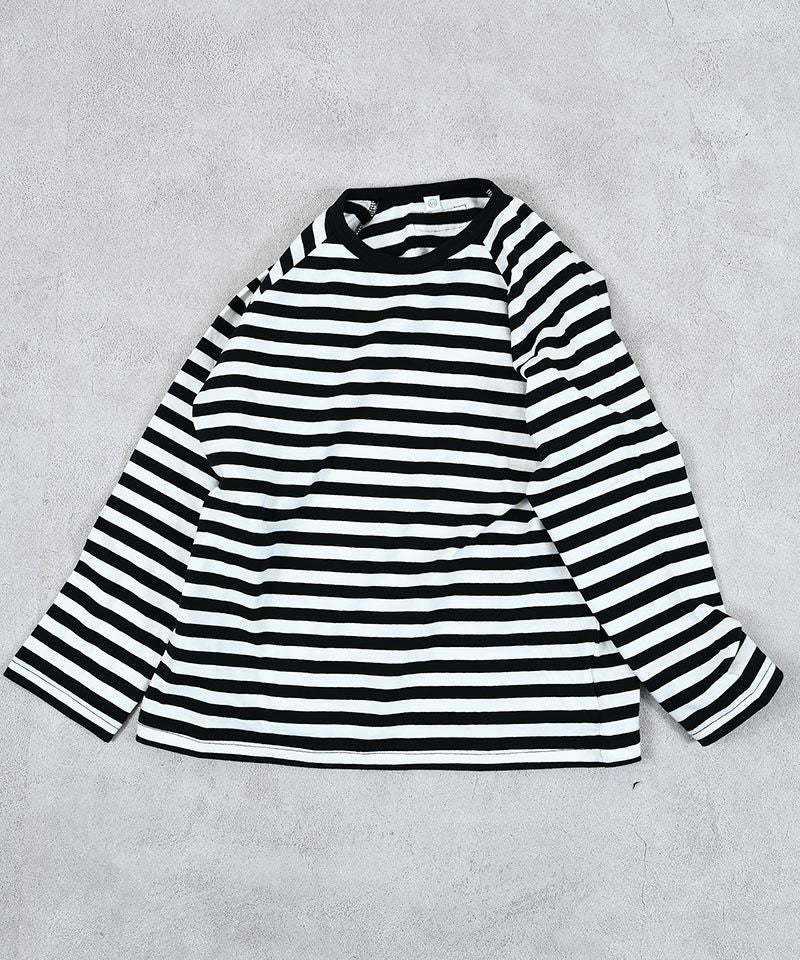 마키즈 키즈 티셔츠 일본 긴팔티 색소메 테두리 컷소우 5컬러