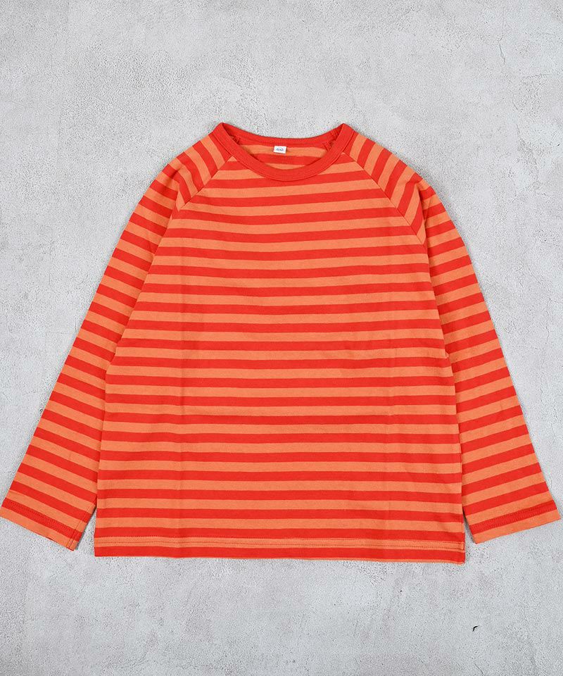 마키즈 키즈 티셔츠 일본 긴팔티 색소메 테두리 컷소우 5컬러