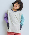 Makiz Kids T-shirt Japanese long-sleeved tee boa fleece snap jacket style 4 colors 