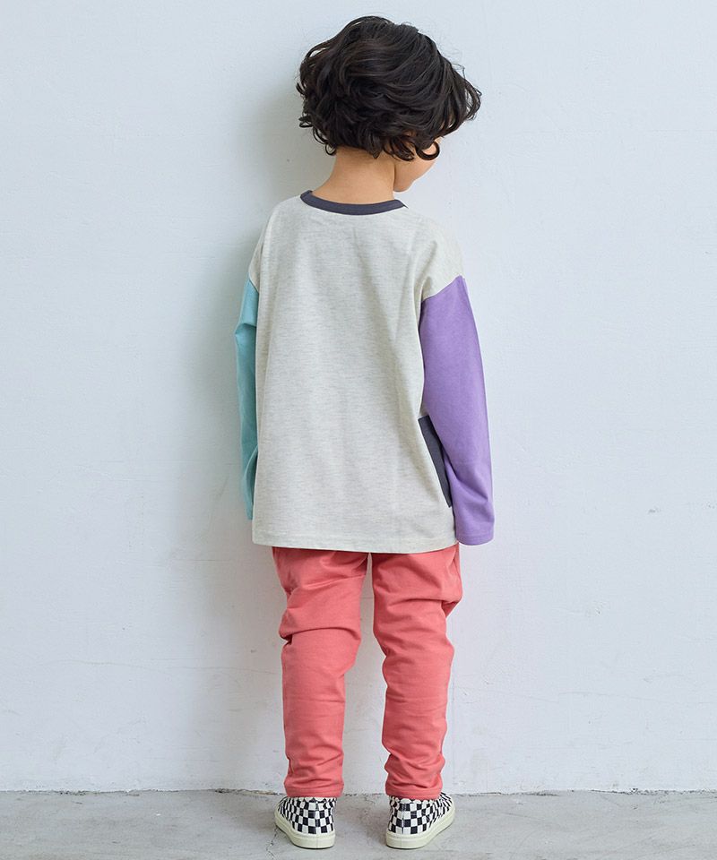 Makiz Kids T-shirt Japanese long-sleeved tee boa fleece snap jacket style 4 colors 