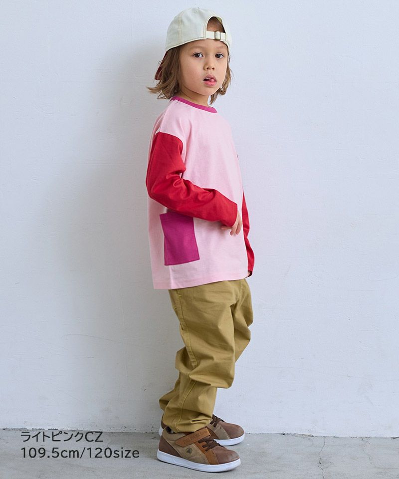 Makiz Kids T-shirt Japanese long-sleeved tee boa fleece snap jacket style 4 colors 