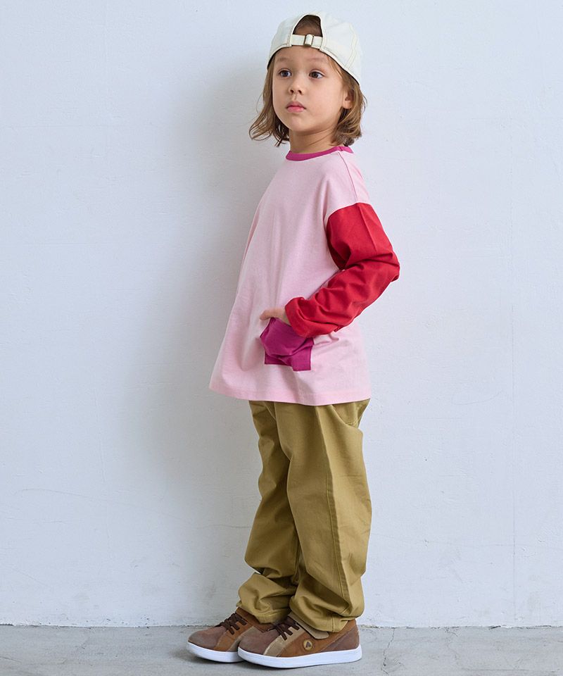 Makiz Kids T-shirt Japanese long-sleeved tee boa fleece snap jacket style 4 colors 