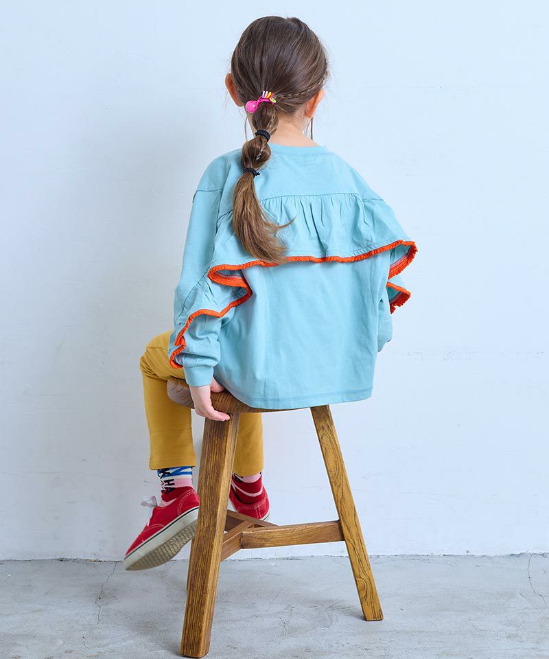 Makiz Kids T-shirt Japanese long-sleeved tee boa fleece snap jacket style 4 colors 